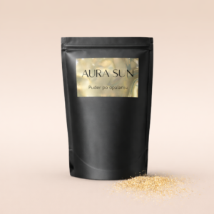 Puder po opalaniu Glow by Aura Sun truskawka