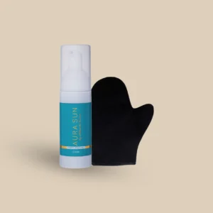 Pianka samoopalająca Aura Sun dark 50ml gratis rękawica