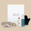 Zestaw prezentowy Aura Sun - Pianka samoopalająca Extra Dark + Balsam stopniowo brązujący + Mini SPA Box